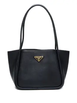Prada Pre-Owned: Чёрная сумка-шоппер 