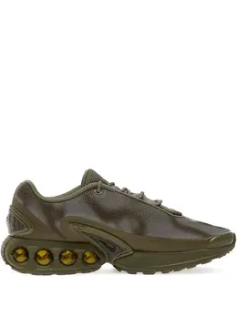Nike: Зелёные кроссовки  Air Max