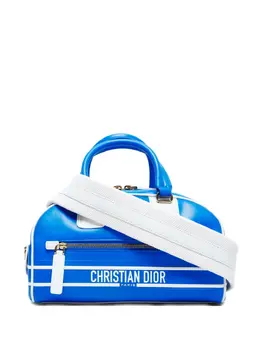 Christian Dior Pre-Owned: Голубая сумка-шоппер 
