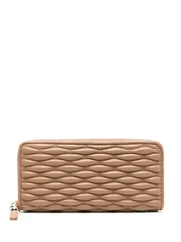 Furla: Бежевый кошелёк 