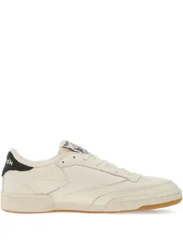 Reebok: Бежевые кроссовки  Club C 85