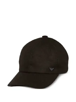 Emporio Armani: Коричневая кепка 