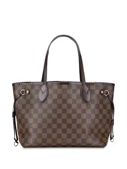 Louis Vuitton Pre-Owned: Коричневая сумка-шоппер 