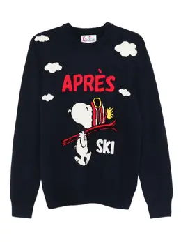 MC2 Saint Barth: Голубой свитер  Snoopy