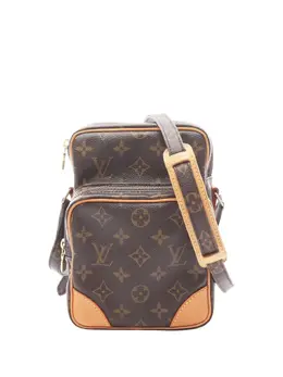 Louis Vuitton Pre-Owned: Коричневая сумка через плечо 