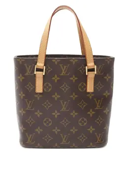 Louis Vuitton Pre-Owned: Коричневая сумка-шоппер 