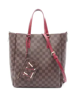 Louis Vuitton Pre-Owned: Коричневая сумка-шоппер 