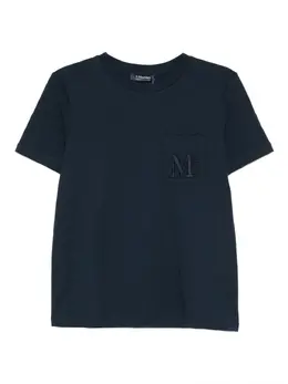 'S Max Mara: Голубая футболка 
