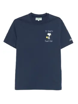 MC2 Saint Barth: Голубая футболка  Snoopy