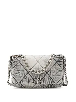 CHANEL Pre-Owned: Серая сумка 