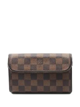 Louis Vuitton Pre-Owned: Коричневая поясная сумка 