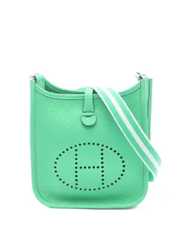Hermès Pre-Owned: Зелёная сумка через плечо 