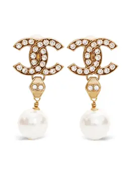 CHANEL Pre-Owned: Серьги 