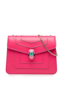 Bvlgari Pre-Owned: Розовая сумка через плечо 
