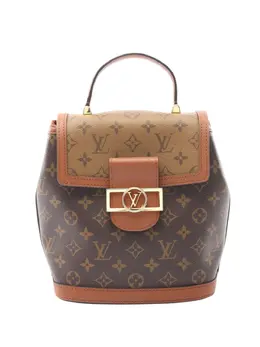 Louis Vuitton Pre-Owned: Коричневый рюкзак 