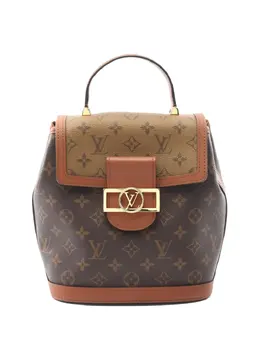 Louis Vuitton Pre-Owned: Коричневый рюкзак 