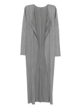 Pleats Please Issey Miyake: Открытое пальто 