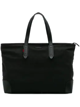 Gucci Pre-Owned: Чёрная сумка-шоппер 