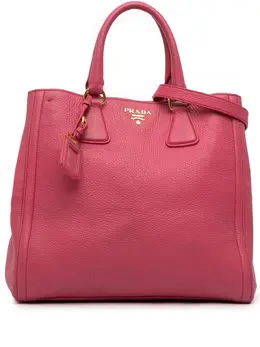 Prada Pre-Owned: Розовая сумка-шоппер 