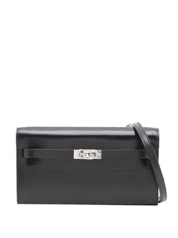 Hermès Pre-Owned: Чёрный кошелёк 