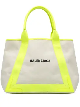 Balenciaga Pre-Owned: Синяя сумка-шоппер 