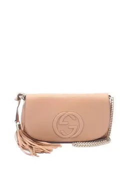 Gucci Pre-Owned: Коричневая сумка через плечо 