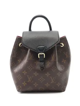 Louis Vuitton Pre-Owned: Коричневый рюкзак 