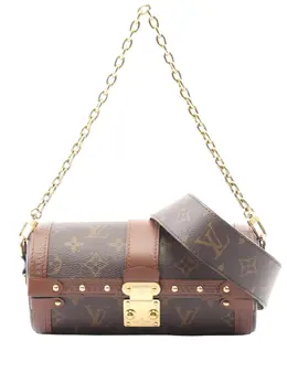Louis Vuitton Pre-Owned: Коричневая сумка 