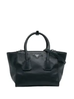 Prada Pre-Owned: Голубая сумка 