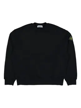 Stone Island: Чёрный свитшот  Compass