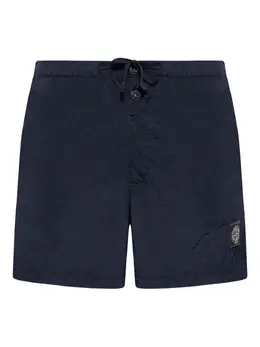 Stone Island: Синие шорты 