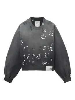 Maison MIHARA YASUHIRO: Чёрный свитшот 