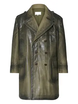 Maison Margiela: Двубортное пальто 