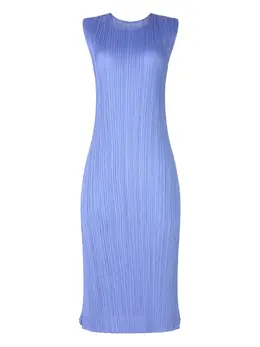 Pleats Please Issey Miyake: Платье миди 