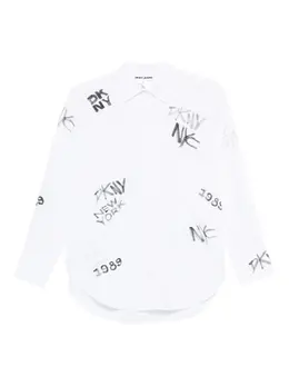 DKNY: Рубашка с принтом 