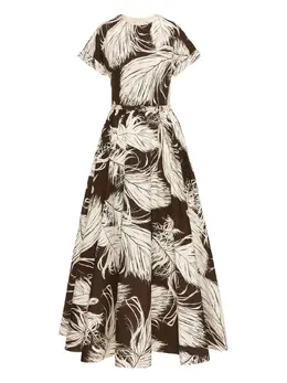 Oscar de la Renta: Платье с принтом 