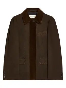 DRIES VAN NOTEN: Бархатный жакет 