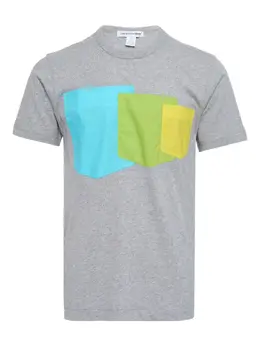Comme Des Garçons Shirt: Футболка с карманами 