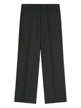 DRIES VAN NOTEN: Брюки из шерсти 