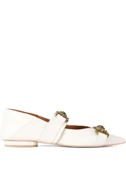 Kurt Geiger London: Белые балетки 