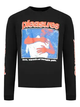 Pleasures: Футболка с длинным рукавом 