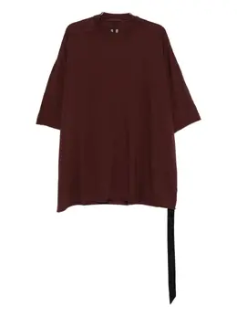 Rick Owens DRKSHDW: Красная футболка 