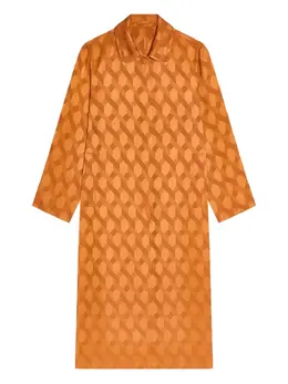 DRIES VAN NOTEN: Жаккардовое пальто 
