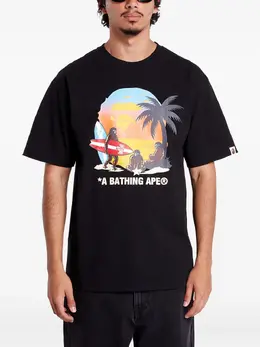 A BATHING APE®: Футболка с принтом 
