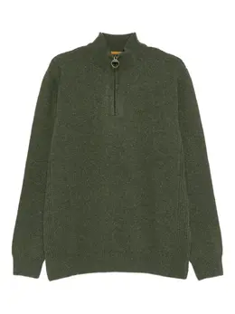 Barbour: Зелёный свитер 