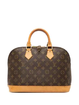 Louis Vuitton Pre-Owned: Коричневая сумка 