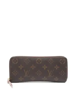Louis Vuitton Pre-Owned: Коричневый кошелёк 