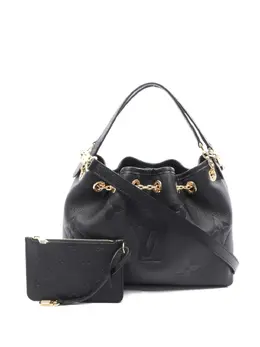 Louis Vuitton Pre-Owned: Чёрная сумка 