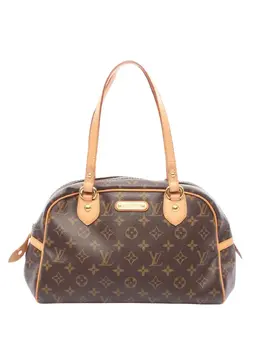 Louis Vuitton Pre-Owned: Коричневая сумка 