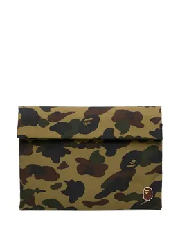 A BATHING APE®: Зелёная сумка 